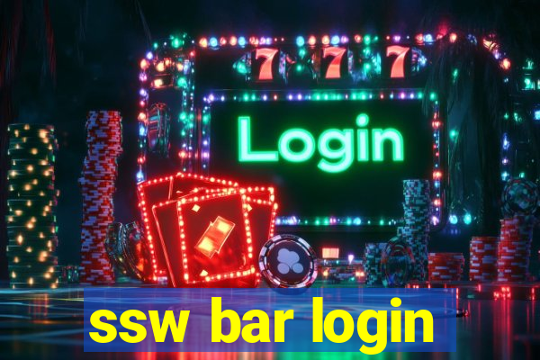 ssw bar login